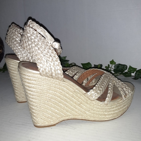 Lucky Brand Lainey Braided Jute Wedge Sandal - Picture 15 of 16